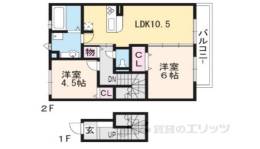 アイリス城陽間取り図面