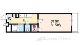 レオパレスパルティール北堀池間取り図面
