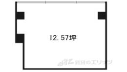 グランビュー太秦（テナント）間取り図面