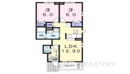 シャルマンコピーヌ間取り図面