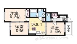クレールハウス・シュシュ間取り図面