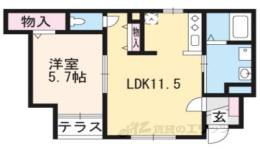 フォレストメゾン花屋町間取り図面