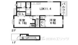プリマベーラ・アロージョ２間取り図面