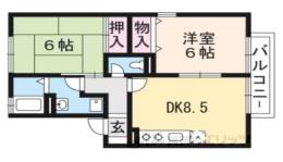 ヴェーデル１間取り図面