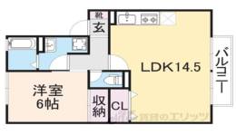 ヴェーデル１間取り図面
