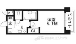 プレサンス京都四条烏丸間取り図面