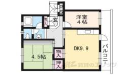 久御山団地44号棟間取り図面
