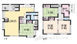 貸家間取り図面