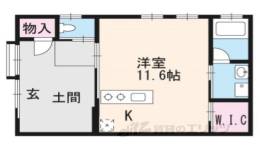 エルベコート東山七条間取り図面