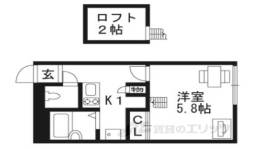 レオパレスＯＫＵＢＯ間取り図面