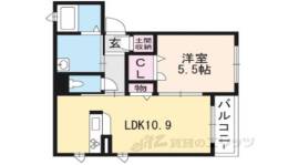 シャーメゾンＤＩＯ間取り図面