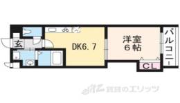 上京区マンション間取り図面