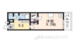 レオパレスビューテラス草内間取り図面