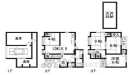 貸家間取り図面