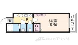Ｋ’Ｓメゾン御池西間取り図面
