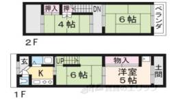 貸家間取り図面