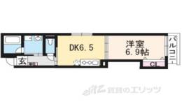 ブランネージュ烏丸五条間取り図面