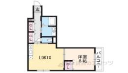 コンフォール西院間取り図面