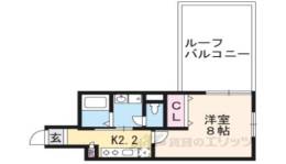 コンフォール西院間取り図面
