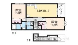 フィールドロード３間取り図面