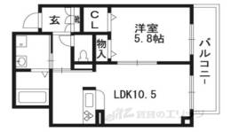シャーメゾンアミカル間取り図面