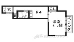 グランディール堀川間取り図面