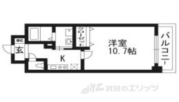 エスリード西小路御池間取り図面
