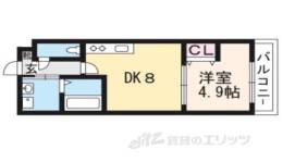 サクシード丹波橋間取り図面