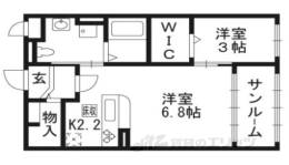 フレーシュ８９間取り図面