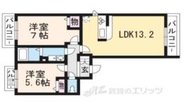 シャーメゾン白梅町間取り図面