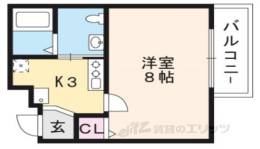 Ｋａｎｏｎ西院間取り図面