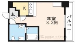 グランドーリア西院間取り図面