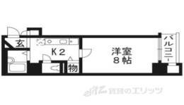 セレッソコート京都御所西間取り図面