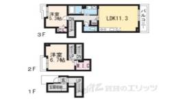 メゾン都２間取り図面