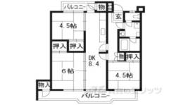 花園団地25号棟間取り図面