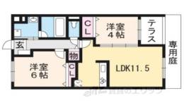 メデルコート桂間取り図面