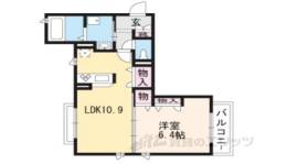 マンション茶山間取り図面