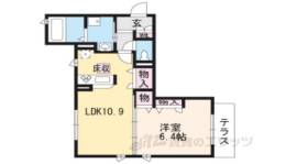 マンション茶山間取り図面