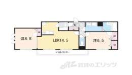 神楽コート上桂間取り図面