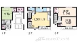 貸家間取り図面