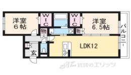 メゾン・ド・バドウ南館間取り図面