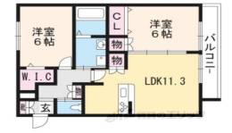 メゾン・ド・バドウ南館間取り図面