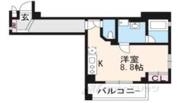 エバー・グリーン六地蔵駅前間取り図面