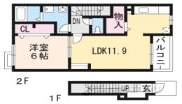 メゾン・レーヴ間取り図面