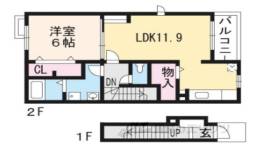 メゾン・レーヴ間取り図面
