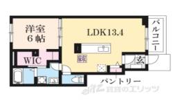 カーサ築山間取り図面