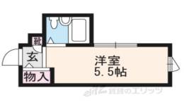 コスモ三条京阪間取り図面