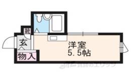 コスモ三条京阪間取り図面