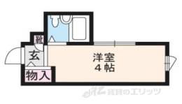 コスモ三条京阪間取り図面