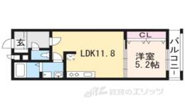 Ｐｒｉｍｏ　堀川東間取り図面